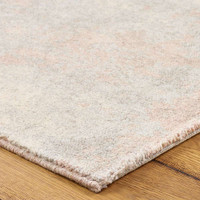 Pink Grey Biscuit Rug Chamonix