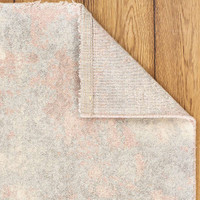 Pink Grey Biscuit Rug Chamonix