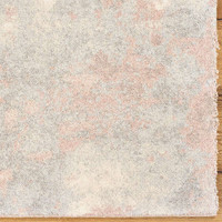 Pink Grey Biscuit Rug Chamonix