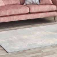 Blue Grey Biscuit Rug Chamonix
