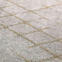 Gold Geometric Rug Chamonix