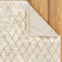 Gold Geometric Rug Chamonix