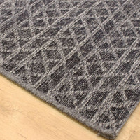 High Line Charcoal Wool Rug 3025 99