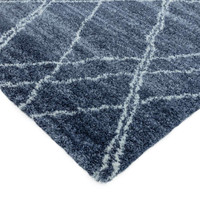 Alto AL01 Blue Cream Moroccan Rug