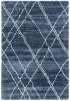 Alto AL01 Blue Cream Moroccan Rug