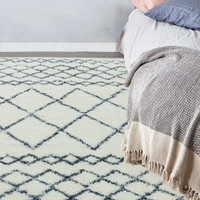 Alto AL02 Cream Grey Moroccan Rug