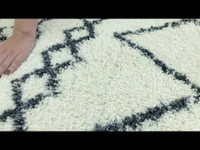Alto AL02 Cream Grey Moroccan Rug