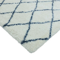 Alto AL03 Cream Blue Moroccan Rug
