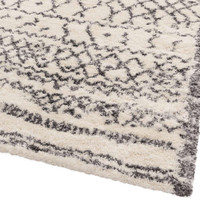 Alto AL04 Cream Grey Moroccan Rug