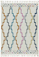 Ariana AR01 Trellis Soft Fringed Rug
