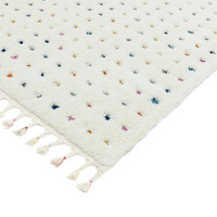 Ariana AR02 Dotty Multi Soft Fringed Rug