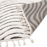 Ariana AR10 Ripple Soft Fringed Rug