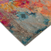 Colores Cloud Galactic CO04 Abstract Multi Coloured Rug