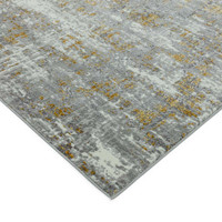 Orion OR07 Abstract Yellow Modern Abstract Rug