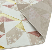 Orion OR10 Flag Pink Geometric Rug