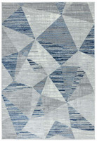 Orion OR14 Blocks Blue  Geometric Rug