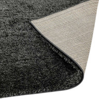Payton Charcoal Shaggy Fluffy Rug