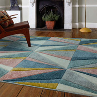 Sketch SK04 Diamond Multi Geometric Rug