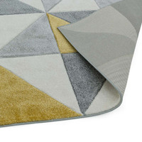 Sketch SK06 Cubic Ochre Geometric Rug