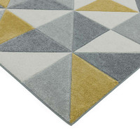 Sketch SK06 Cubic Ochre Geometric Rug