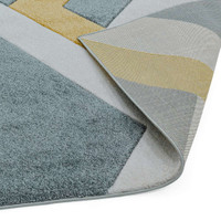 Sketch SK09 Linear Grey Multi Geometric Rug