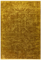 Zehraya ZE09 Gold Abstract Classic Plain Rug