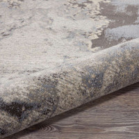 Abstract Maxell Rug MAE08 Grey 160x160 cm