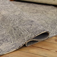 Black White Camden Rugs 160x230cm