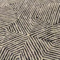 Black White Camden Rugs 160x230cm