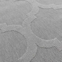 Antibes Outdoor Rug Grey Trellis AN01