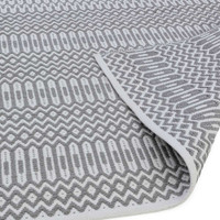 Halsey Reversible Rug Grey