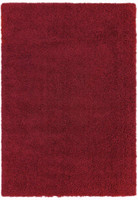 Ritchie Shag Pile Rug Red