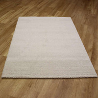 Mehari Plain Cream Rug 6268