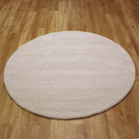 Mehari Plain Cream Rug 6268