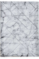 Craft 23299 Abstract Ivory Silver Rug 200x290cm