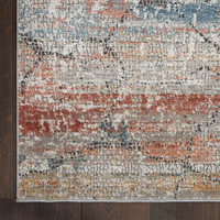 Rustic Textures RUS11 Multicolour Abstract Rug