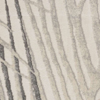 Rustic Textures RUS17 Ivory Grey Abstract Rug