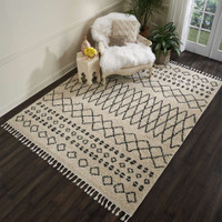 Moroccan Shag Cream MRS02 Rug