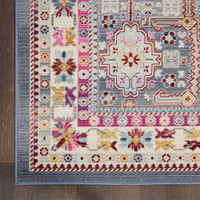 Vintage Kashan Grey Multicolor VKA05 Rug