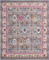 Vintage Kashan Grey Multicolor VKA05 Rug