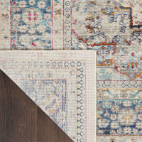 Vintage Kashan Ivory Blue VKA07 Rug