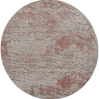 Rustic Textures RUS15 Light Grey Rust Abstract Rug