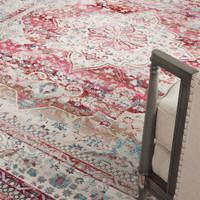 Vintage Kashan Red Ivory VKA07 Rug