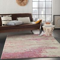 Celestial Ivory Pink CES02 Rug