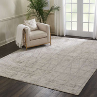 Ellora Ell02 Stone Contemporary Luxury Rug