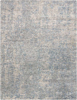 Ellora Ell04 Blue Graphite Modern Patterned Rug