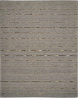 Calvin Klein Ck400 Halo Hal01 Charcoal Striped Rug
