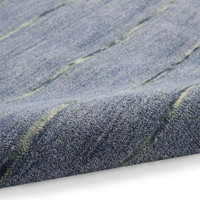 Calvin Klein Ck400 Halo Hal01 Denim with Beige Stripes  Rug