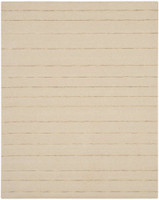 Calvin Klein Ck400 Halo Hal01 Ivory & Beige  Striped Rug