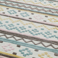 Sale Theo Soft Tone Geo Rug 120x170